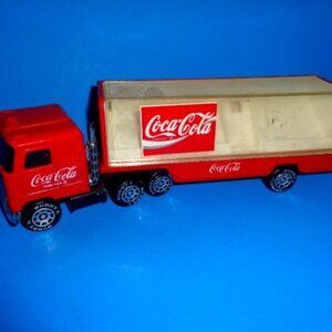 Buddy L. Coca-Cola Truck, 11" Long, 1980 Metal and Plastic